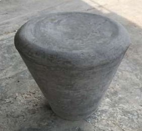 Banco Cilíndrico En Concreto